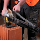 DeWALT DWE398 tandeminis pjūklas 430 mm (blokeliams 20) DeWALT DWE398 tandeminis pjūklas 430 mm (blokeliams 20)
